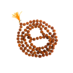 RZ Religious Original 5 Mukhi 108 Beads Rudraksha Mala for Mantra Jaap